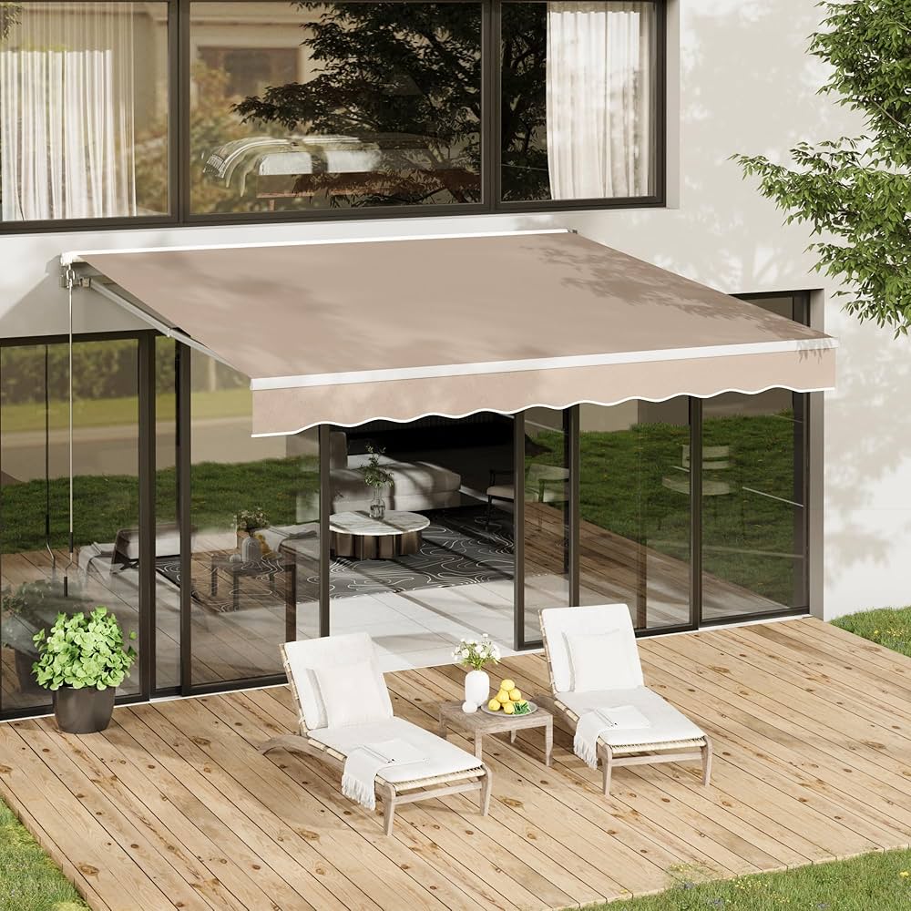 Manual Folding Arm Awning